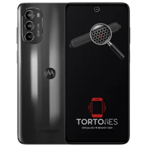 Motorola Moto G82 5G z symbolem głośnika rozmów - wymiana głośnika rozmów