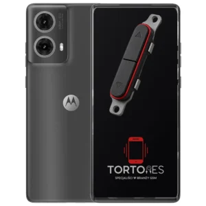 Motorola Moto G85 5G z symbolem przycisków - naprawa przycisków włączania i głośności