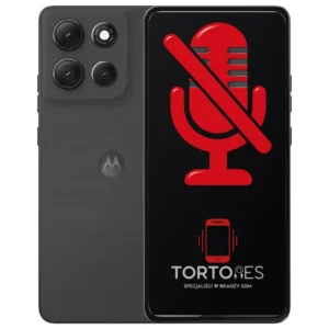 Motorola Moto G86 5G z symbolem mikrofonu - naprawa mikrofonu