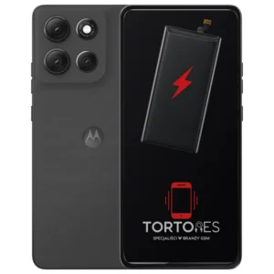 Motorola Moto G86 5G z ilustracją baterii - wymiana baterii