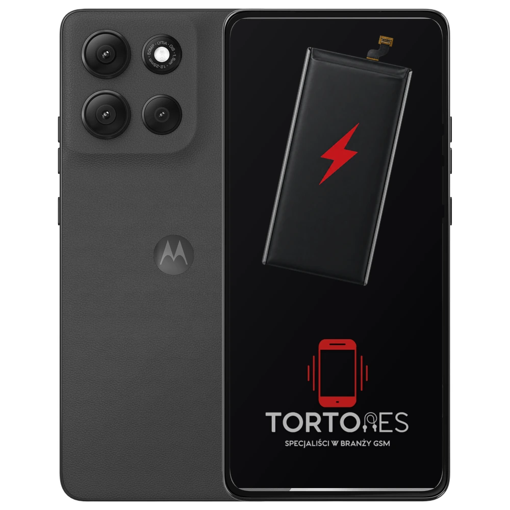 Motorola Moto G86 Power 5G z ilustracją baterii - wymiana baterii