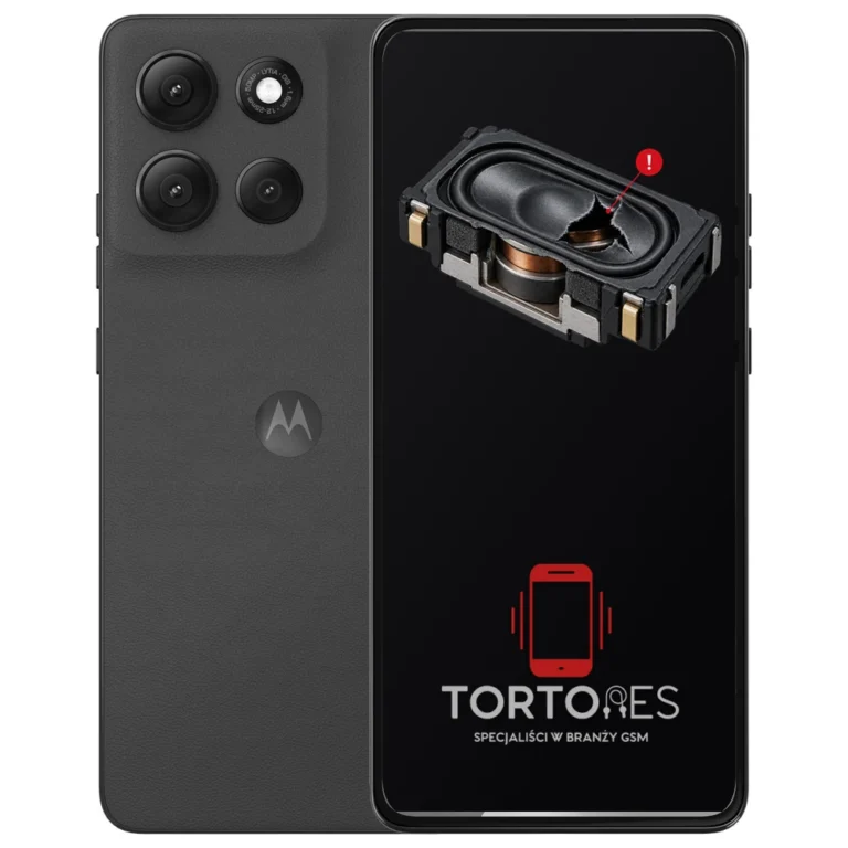 Motorola Moto G86 Power 5G z symbolem głośnika multimedialnego - wymiana głośnika multimedialnego
