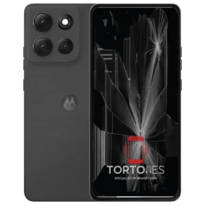 Motorola Moto G86 Power 5G z ilustracją pękniętego wyświetlacza - wymiana zbitego wyświetlacza