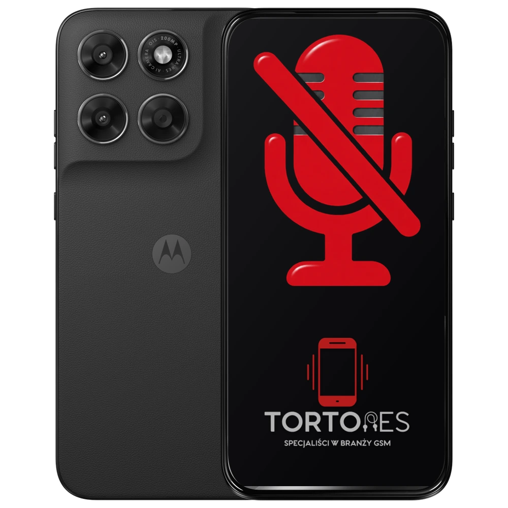 Motorola Moto G87 5G z symbolem mikrofonu - naprawa mikrofonu