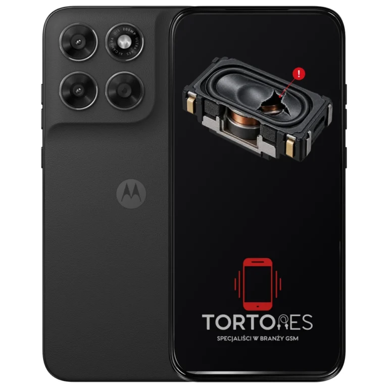 Motorola Moto G87 5G z symbolem głośnika multimedialnego - wymiana głośnika multimedialnego