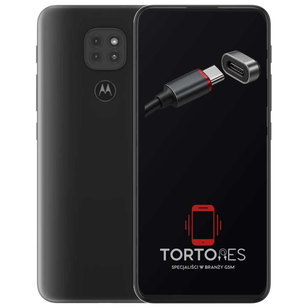 Motorola Moto G9 Play z ilustracją złącza ładowania - naprawa złącza ładowania
