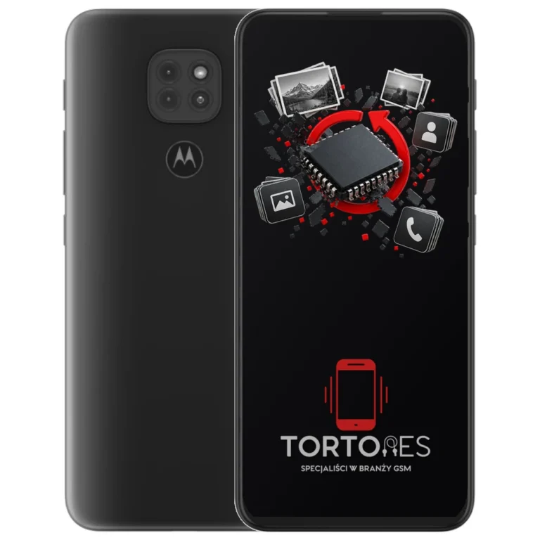 Motorola Moto G9 Play z ilustracją odzyskiwania danych - odzyskiwanie danych