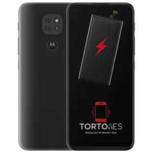 Motorola Moto G9 Play z ilustracją baterii - wymiana baterii