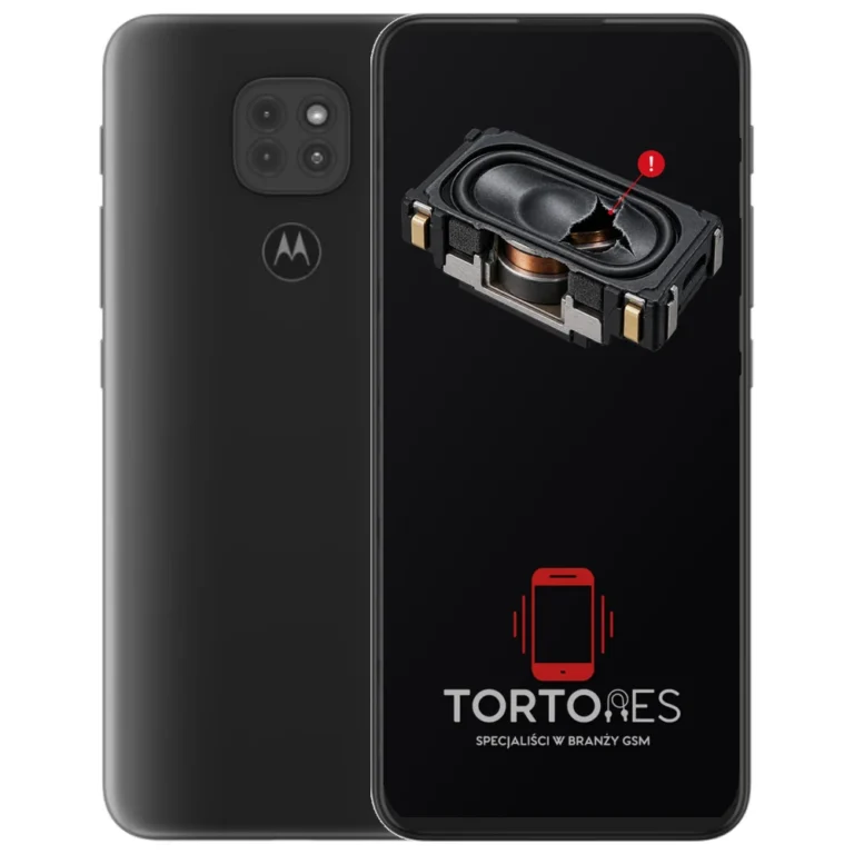 Motorola Moto G9 Play z symbolem głośnika multimedialnego - wymiana głośnika multimedialnego