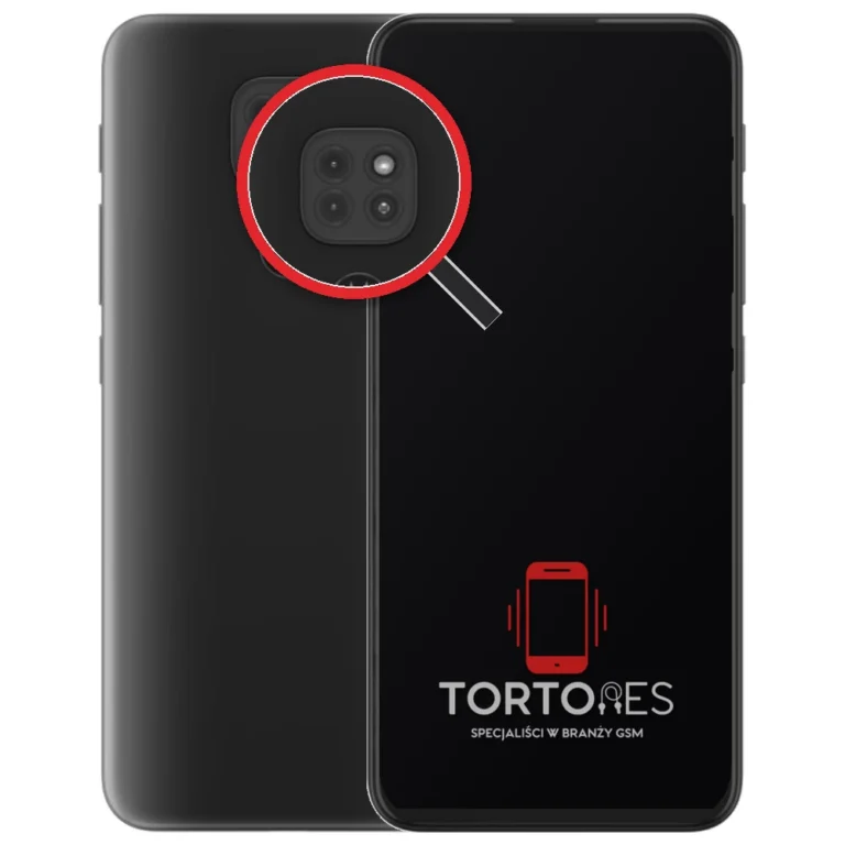 Motorola Moto G9 Play z lupą na tylnych aparatach - wymiana tylnej kamery