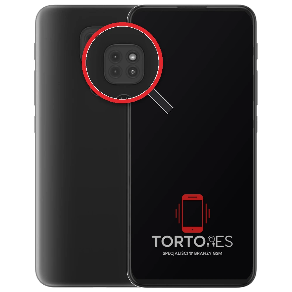 Motorola Moto G9 Play z lupą na tylnych aparatach - wymiana tylnej kamery