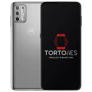 Motorola Moto G9 Plus - widok przodu i tyłu telefonu