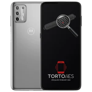 Motorola Moto G9 Plus z symbolem głośnika rozmów - wymiana głośnika rozmów
