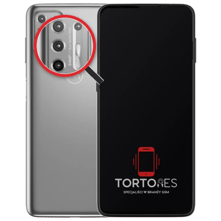 Motorola Moto G9 Plus z lupą na tylnych aparatach - wymiana tylnej kamery
