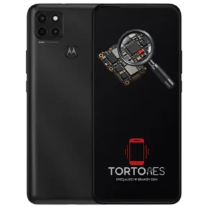 Motorola Moto G9 Power z symbolem diagnostyki - diagnoza telefonu