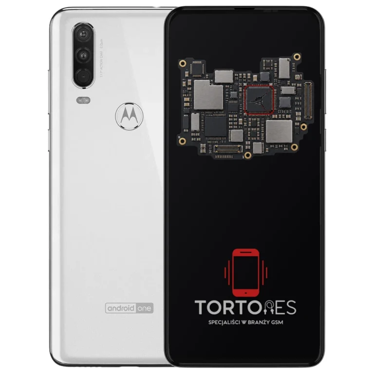 Motorola One Action z ilustracją płyty głównej - naprawa płyty głównej
