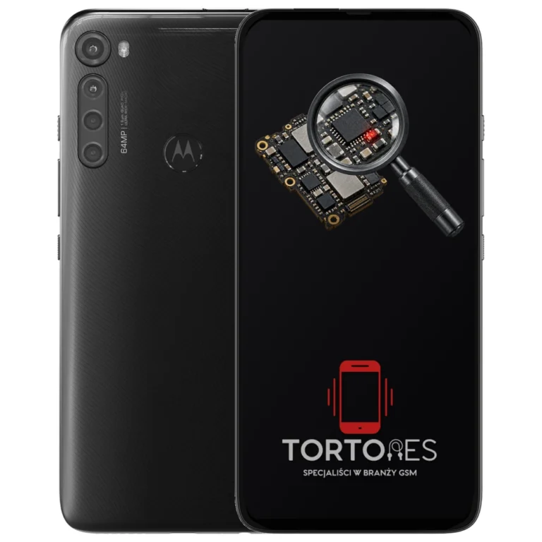Motorola One Fusion+ z symbolem diagnostyki - diagnoza telefonu