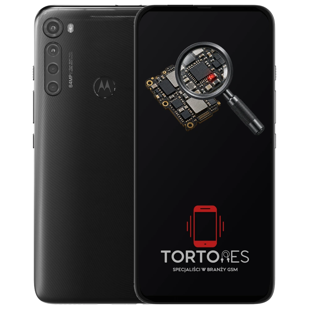 Motorola One Fusion+ z symbolem diagnostyki - diagnoza telefonu