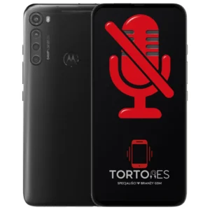 Motorola One Fusion+ z symbolem mikrofonu - naprawa mikrofonu