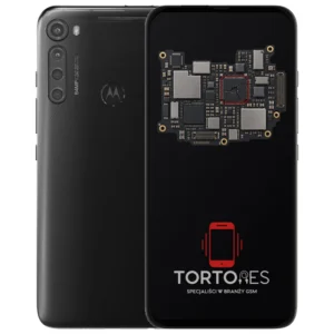 Motorola One Fusion+ z ilustracją płyty głównej - naprawa płyty głównej