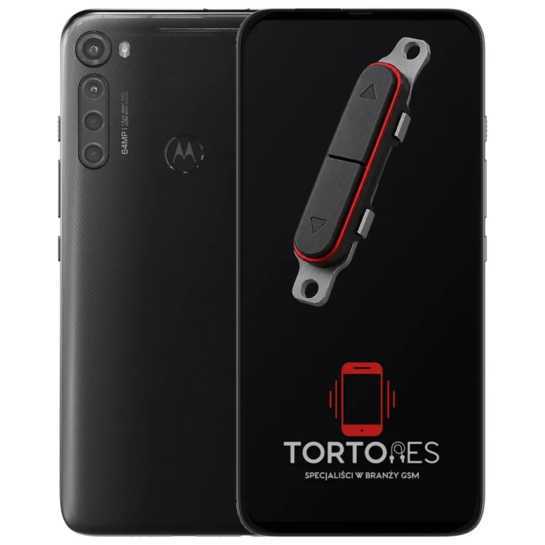 Motorola One Fusion+ z symbolem przycisków - naprawa przycisków włączania i głośności