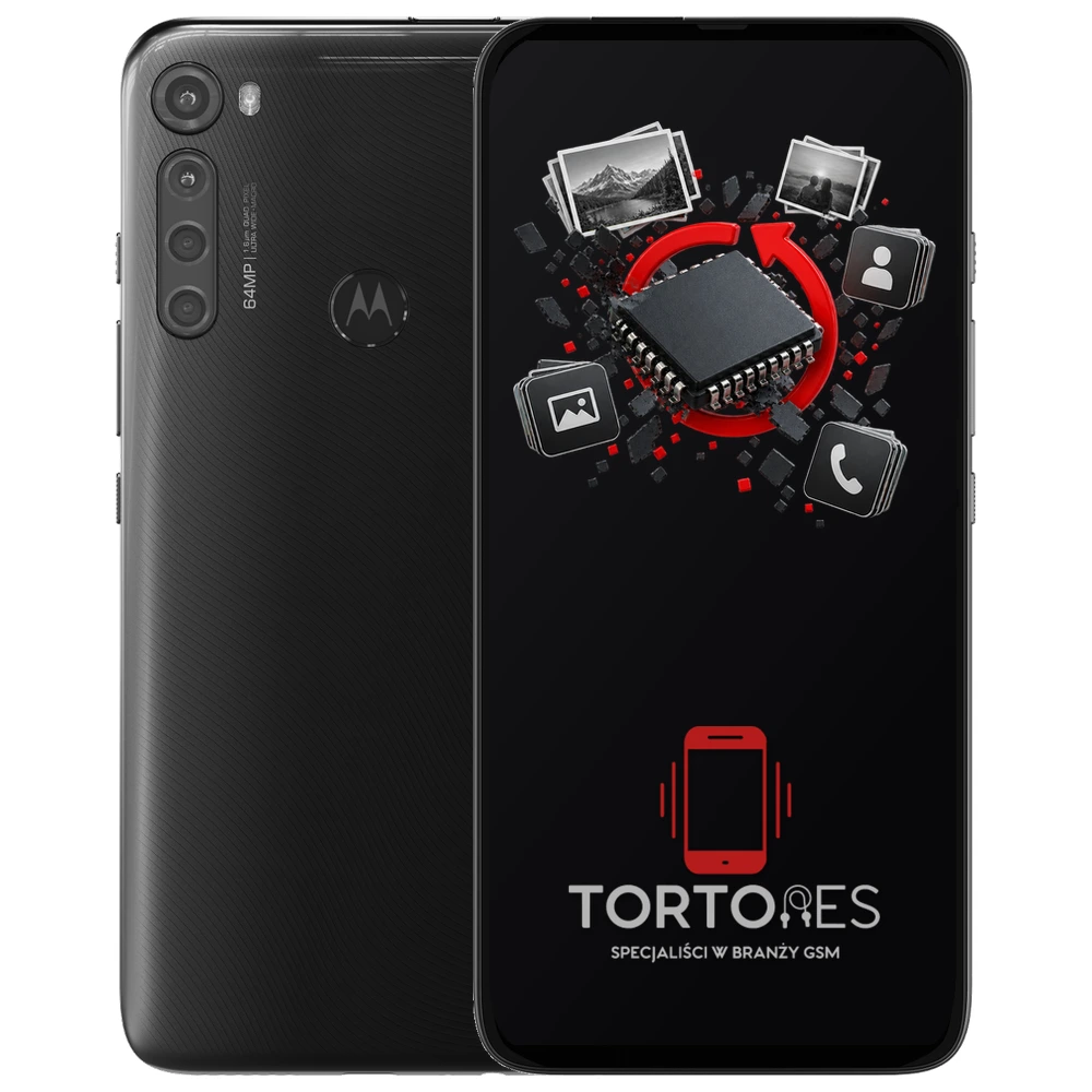 Motorola One Fusion+ z ilustracją odzyskiwania danych - odzyskiwanie danych
