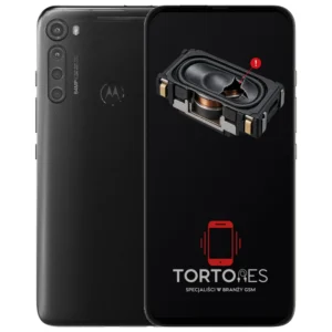 Motorola One Fusion+ z symbolem głośnika multimedialnego - wymiana głośnika multimedialnego