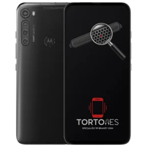 Motorola One Fusion+ z symbolem głośnika rozmów - wymiana głośnika rozmów
