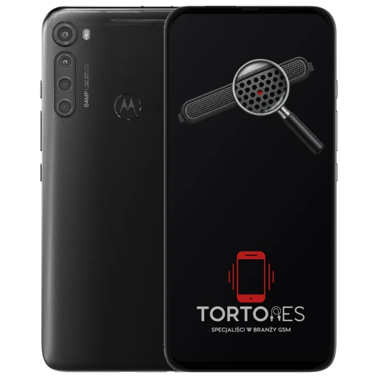 Motorola One Fusion+ z symbolem głośnika rozmów - wymiana głośnika rozmów