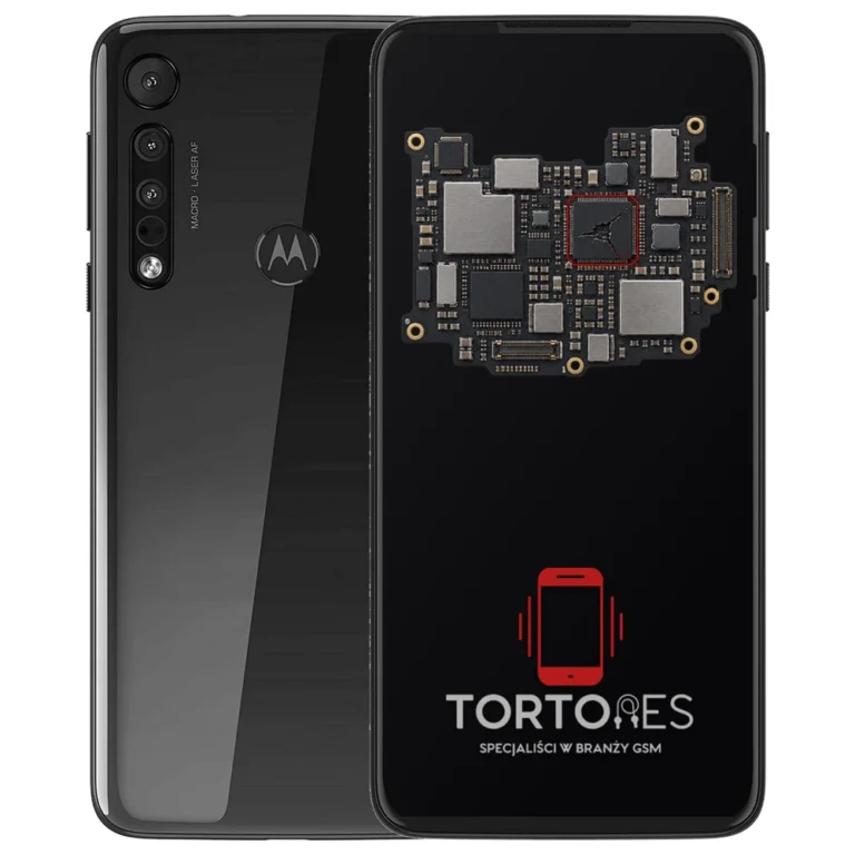 Motorola One Macro z ilustracją płyty głównej - naprawa płyty głównej