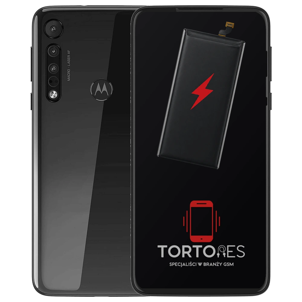Motorola One Macro z ilustracją baterii - wymiana baterii
