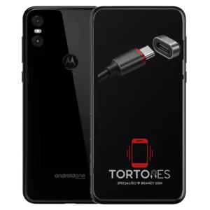 Motorola One z ilustracją złącza ładowania - naprawa złącza ładowania