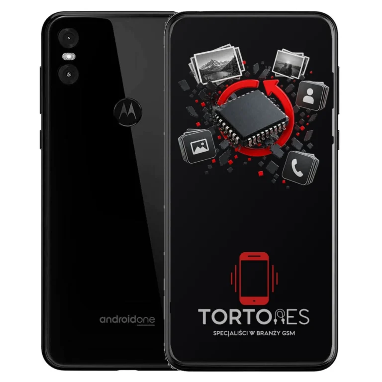 Motorola One z ilustracją odzyskiwania danych - odzyskiwanie danych