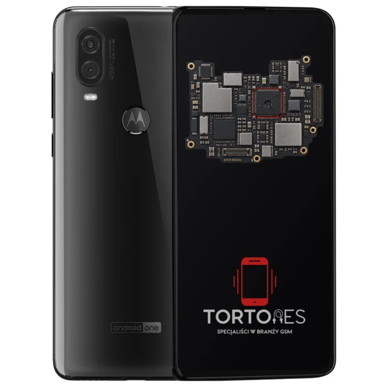 Motorola One Vision z ilustracją płyty głównej - naprawa płyty głównej