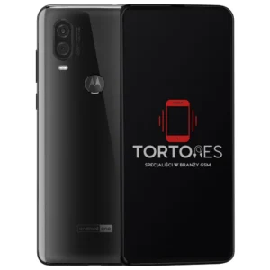 Motorola One Vision - widok przodu i tyłu telefonu