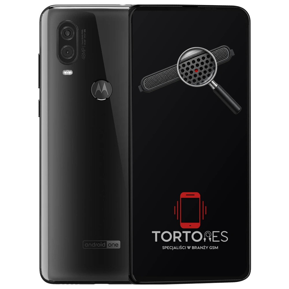 Motorola One Vision z symbolem głośnika rozmów - wymiana głośnika rozmów