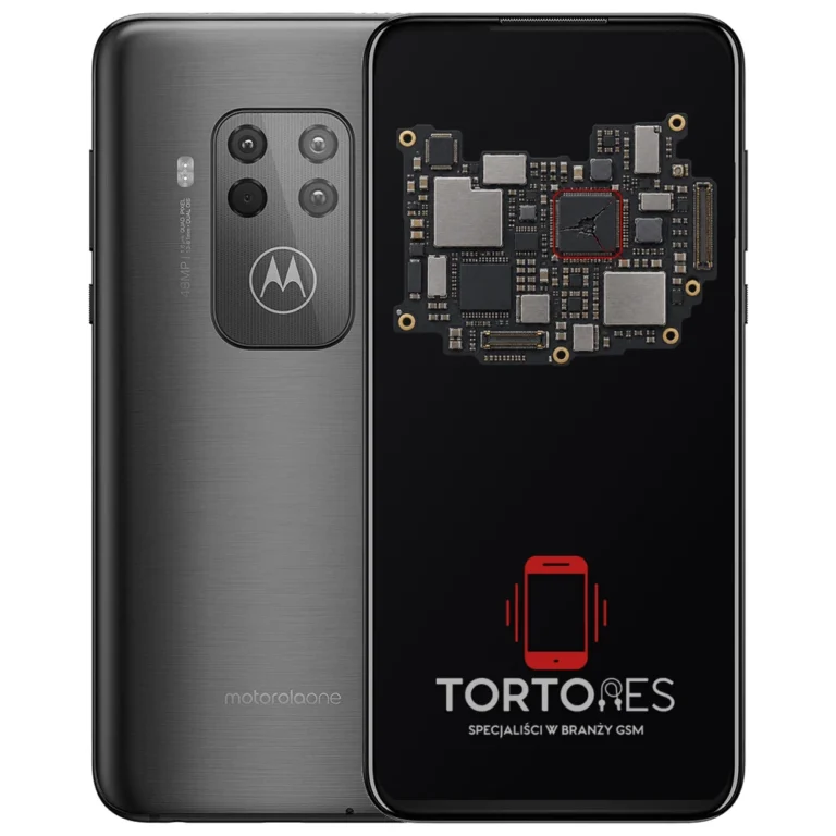 Motorola One Zoom z ilustracją płyty głównej - naprawa płyty głównej