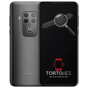 Motorola One Zoom z symbolem głośnika rozmów - wymiana głośnika rozmów