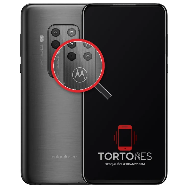 Motorola One Zoom z lupą na tylnych aparatach - wymiana tylnej kamery