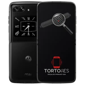 Motorola Razr 2022 z symbolem głośnika rozmów - wymiana głośnika rozmów