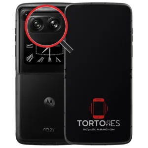 Motorola Razr 2022 z lupą na tylnych aparatach - wymiana tylnej kamery