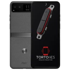 Motorola Razr 40 z symbolem przycisków - naprawa przycisków włączania i głośności