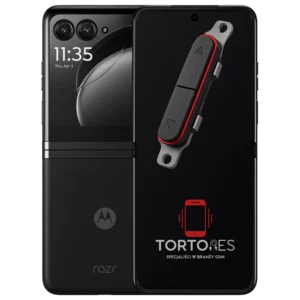 Motorola Razr 40 Ultra z symbolem przycisków - naprawa przycisków włączania i głośności