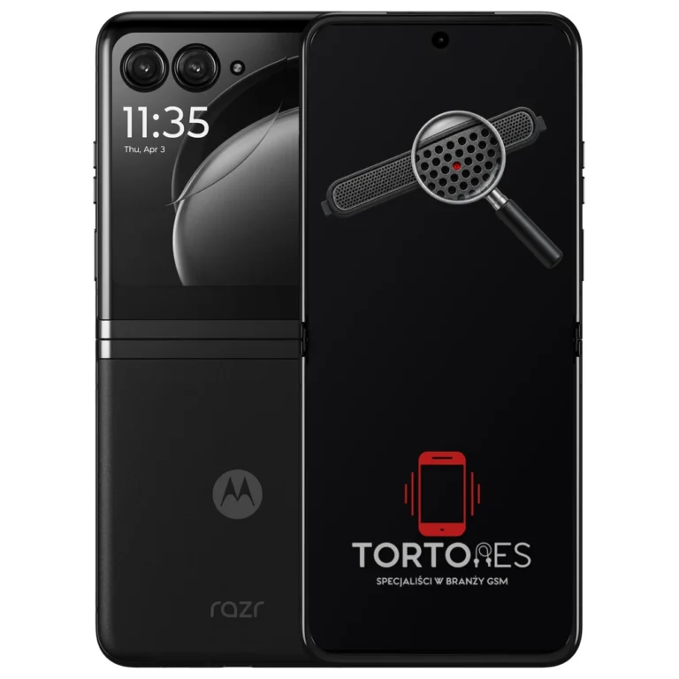 Motorola Razr 40 Ultra z symbolem głośnika rozmów - wymiana głośnika rozmów