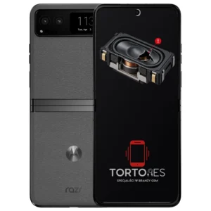 Motorola Razr 40 z symbolem głośnika multimedialnego - wymiana głośnika multimedialnego