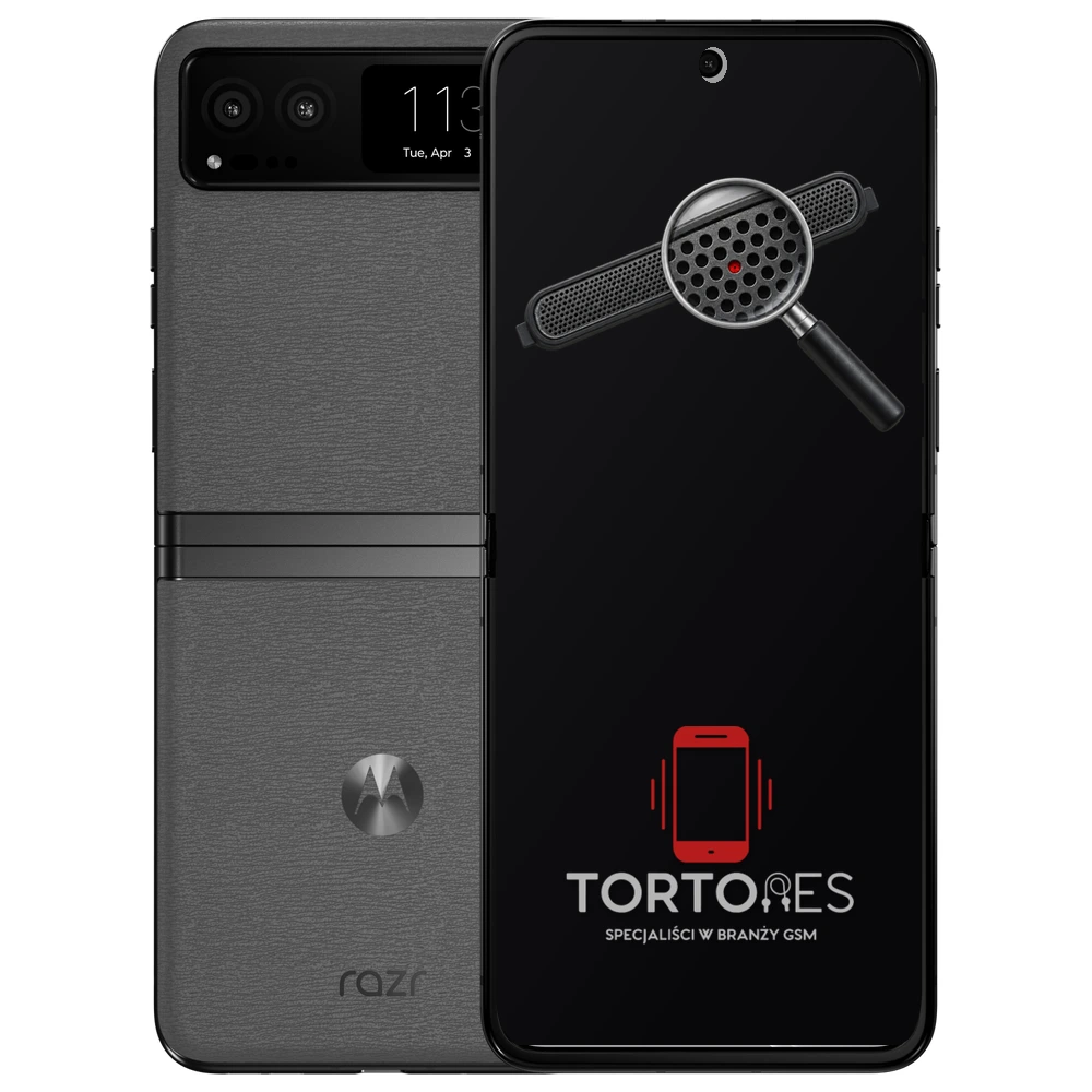 Motorola Razr 40 z symbolem głośnika rozmów - wymiana głośnika rozmów