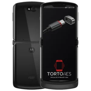 Motorola Razr 5G z ilustracją złącza ładowania - naprawa złącza ładowania