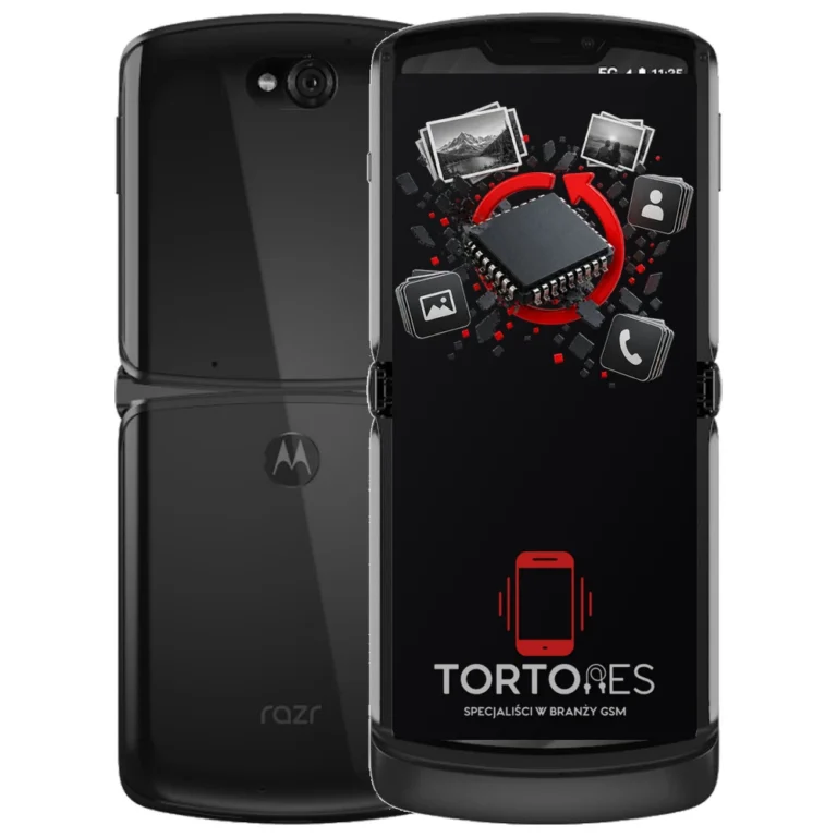 Motorola Razr 5G z ilustracją odzyskiwania danych - odzyskiwanie danych
