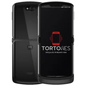 Motorola Razr 5G - widok przodu i tyłu telefonu