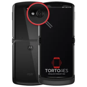 Motorola Razr 5G z lupą na tylnych aparatach - wymiana tylnej kamery